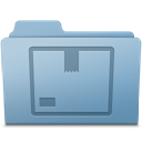 Stock Folder Blue icon